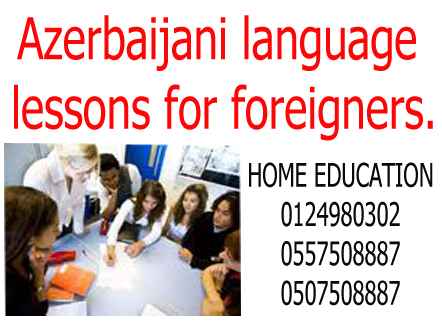 Əcnəbilər üçün Azərbaycan dili kursları 
