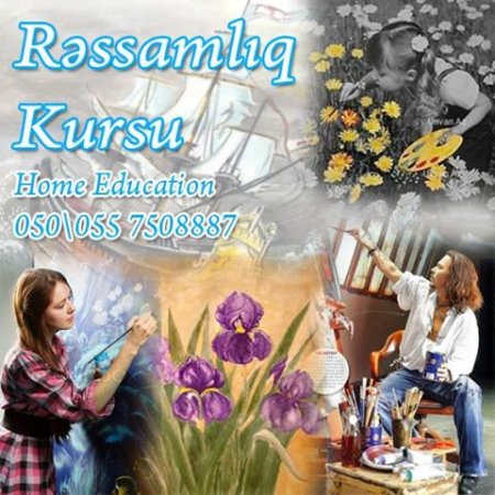 Rəssamlıq və esgiz  kursları